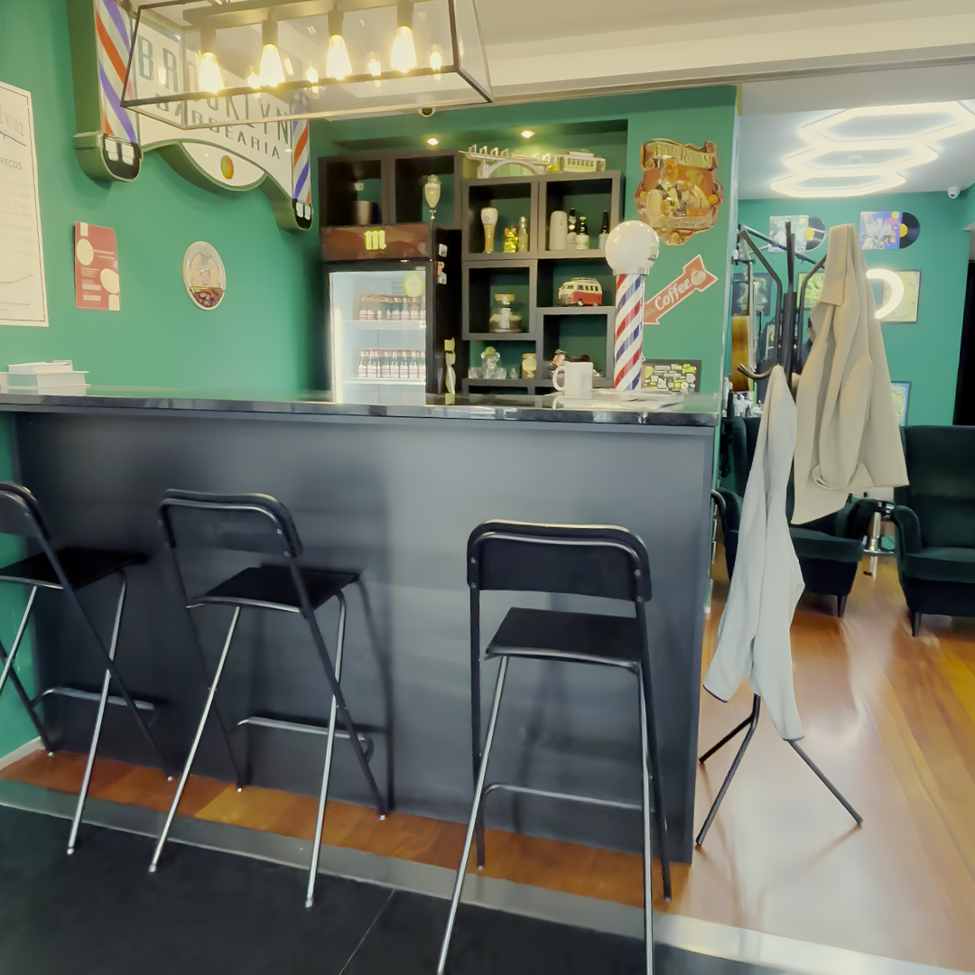 Entrada da Barbearia Brooklyn